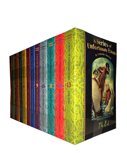 A Series of Unfortunate Events Lemony Snicket 13 EBooks