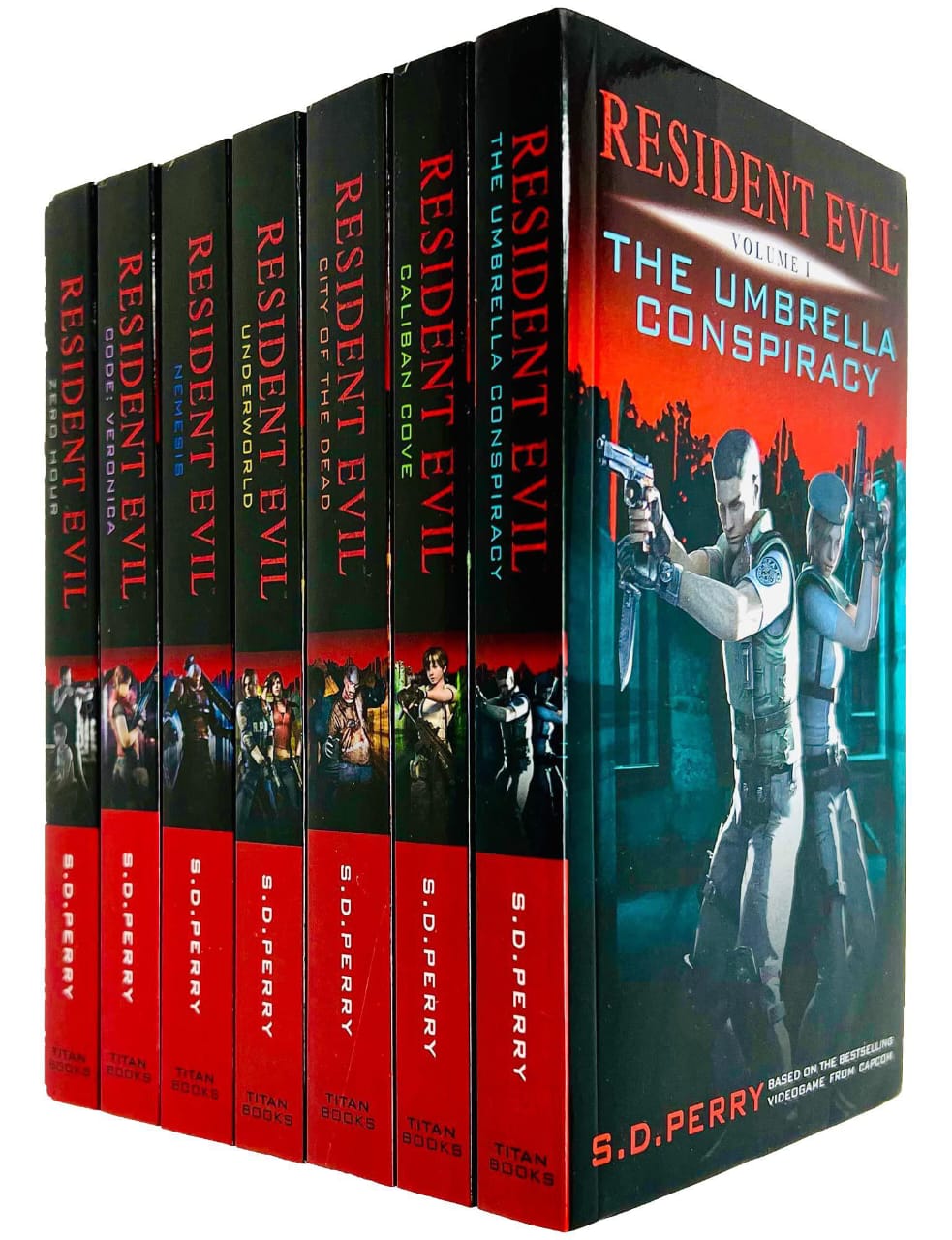 Resident Evil By S.D Perry Book Series