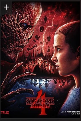Stranger Things Season 1-4 Tv Series 2024