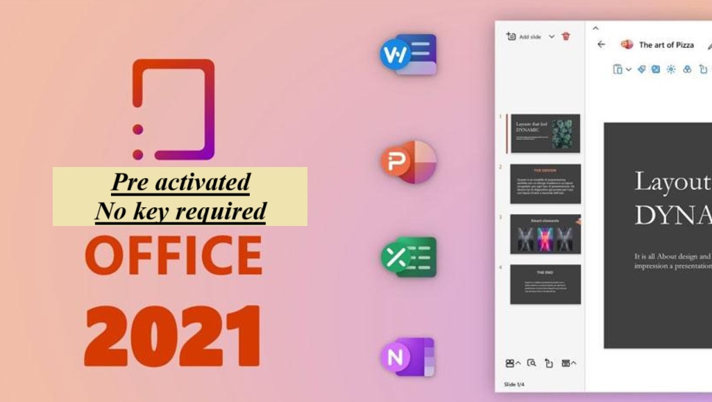 Microsoft Office 2021 Professional Plus Preactivated
