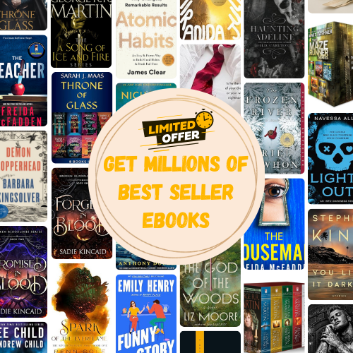 1000+ Best Seller Ebooks Monthly Subscription