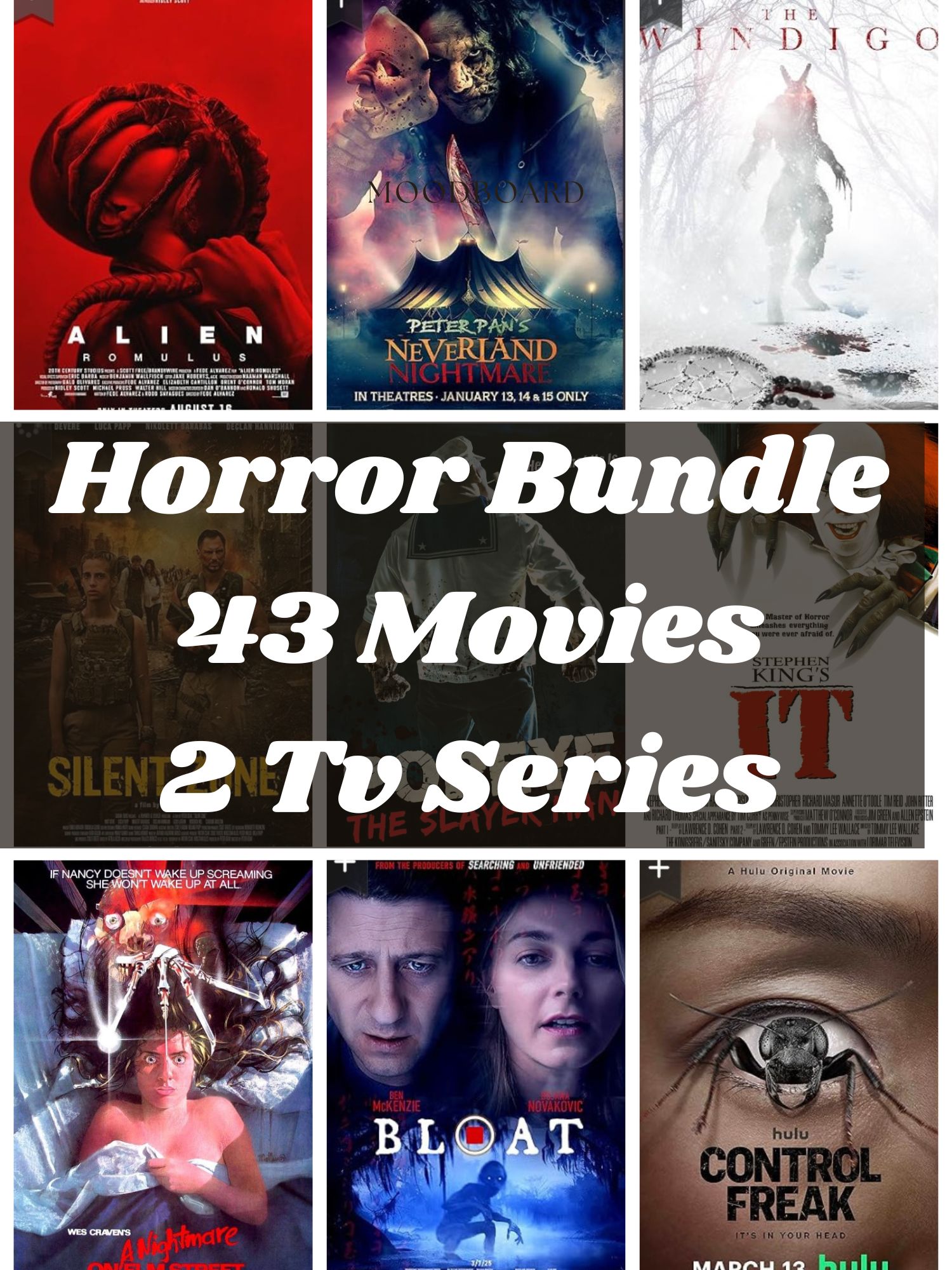 Horror Bundle 43 Movies, 2 Tv Series