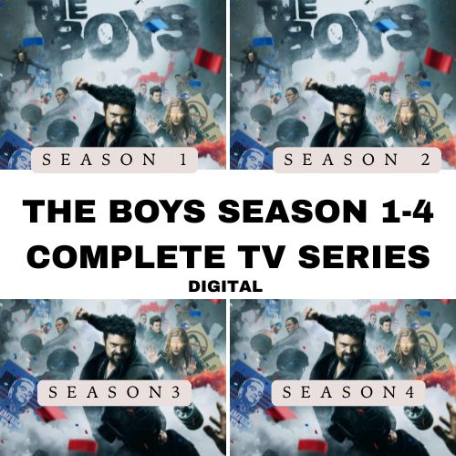 The Boys Season 1-4 Tv Series